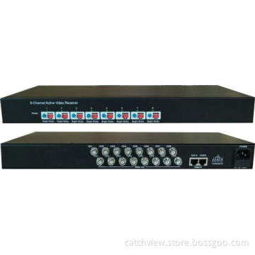 CCTV 8 Channel Active Video Balun Receiver (CV-VB811R)